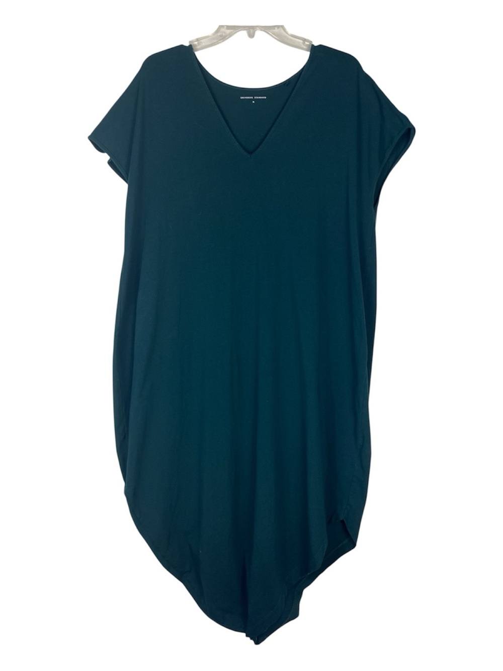 Universal Standard Sz M (18 - 20) Iconic Geneva V Neck Dress - Deep Sea EUC